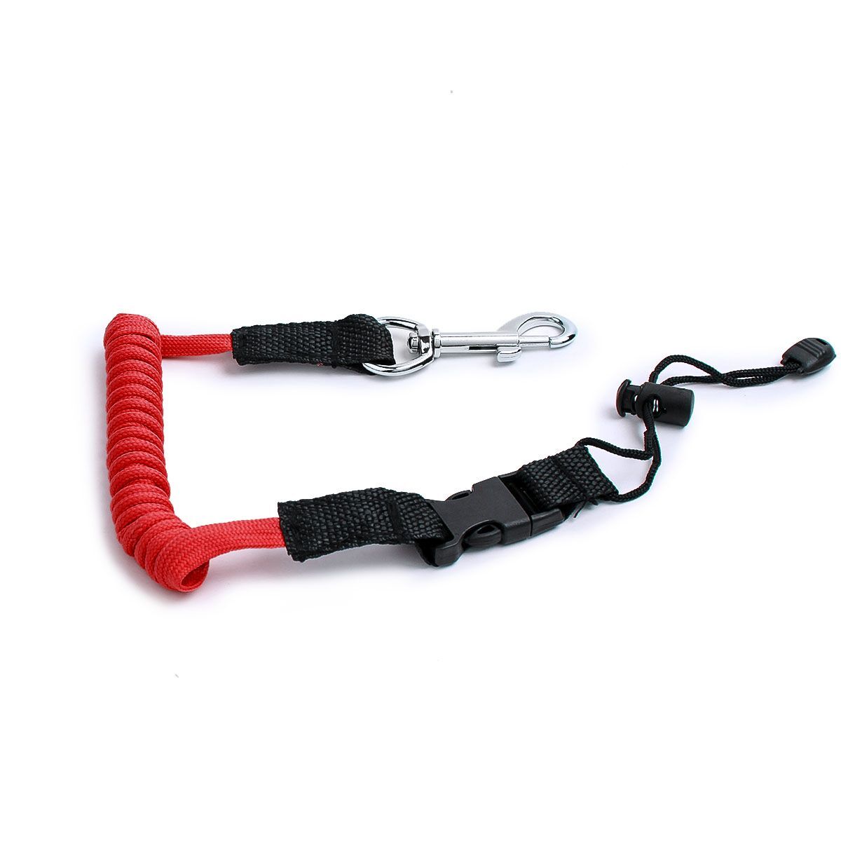 2 Kayak Canoe Elastic Paddle Leash Safety Fishing Rod Lanyard Accessories Rope