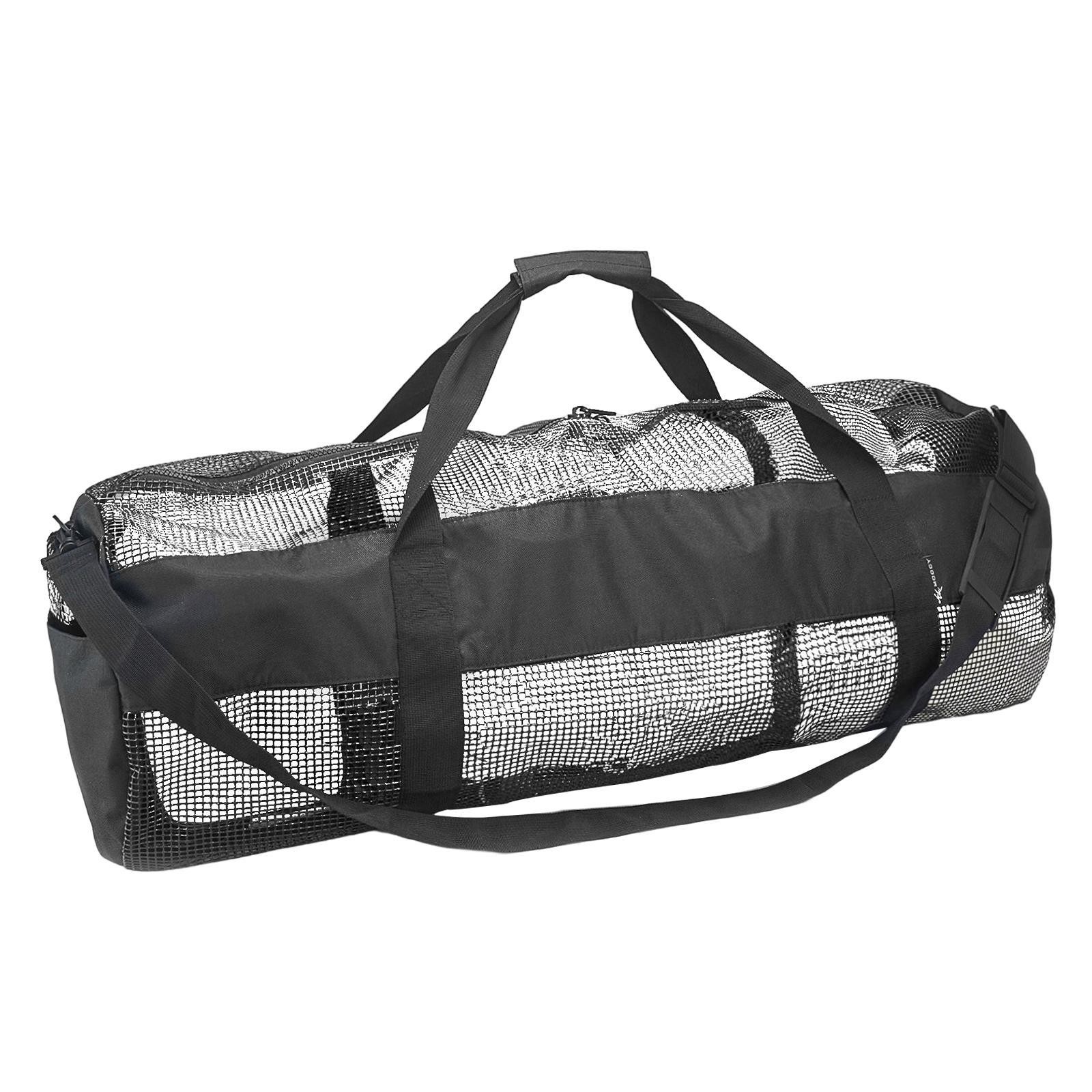 Mesh Duffel Bag, Handbag Organizer Lightweight Pool Tote Bags for Family Trip