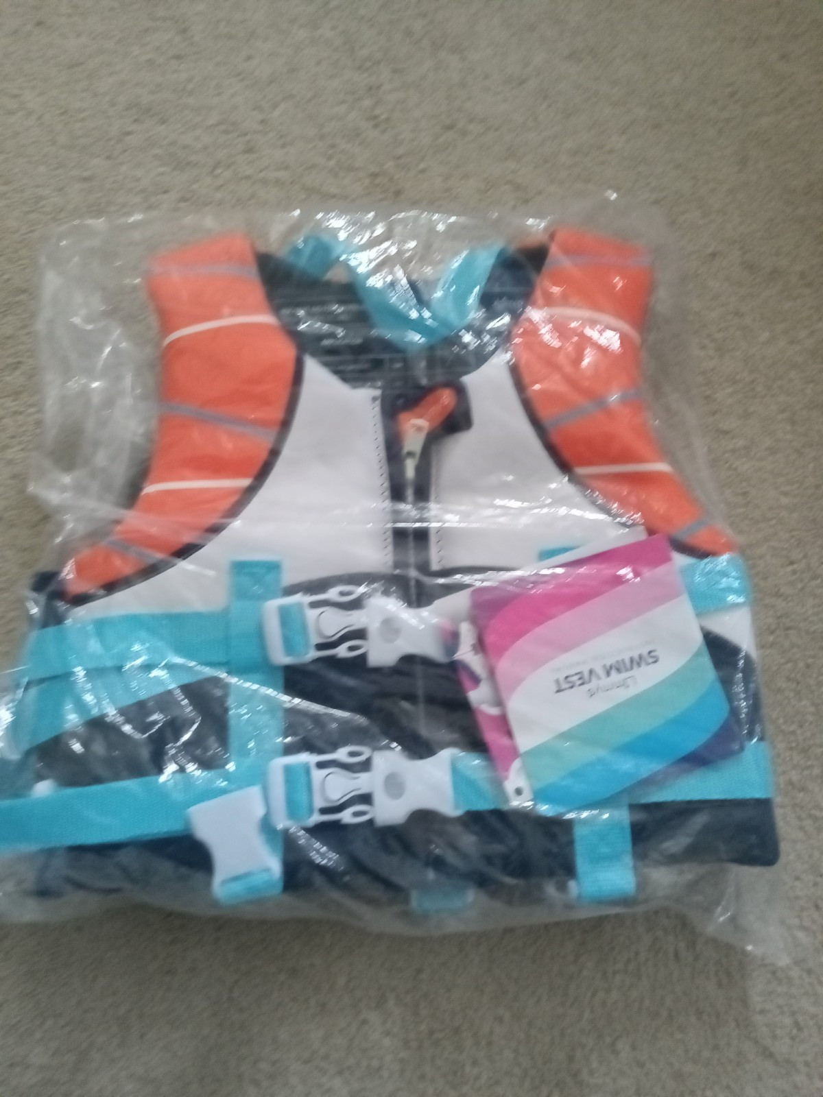 Limmy’s Swim Life Vest Size Medium 3-6 Years 41-60 lb.–FREE SHIPPING!