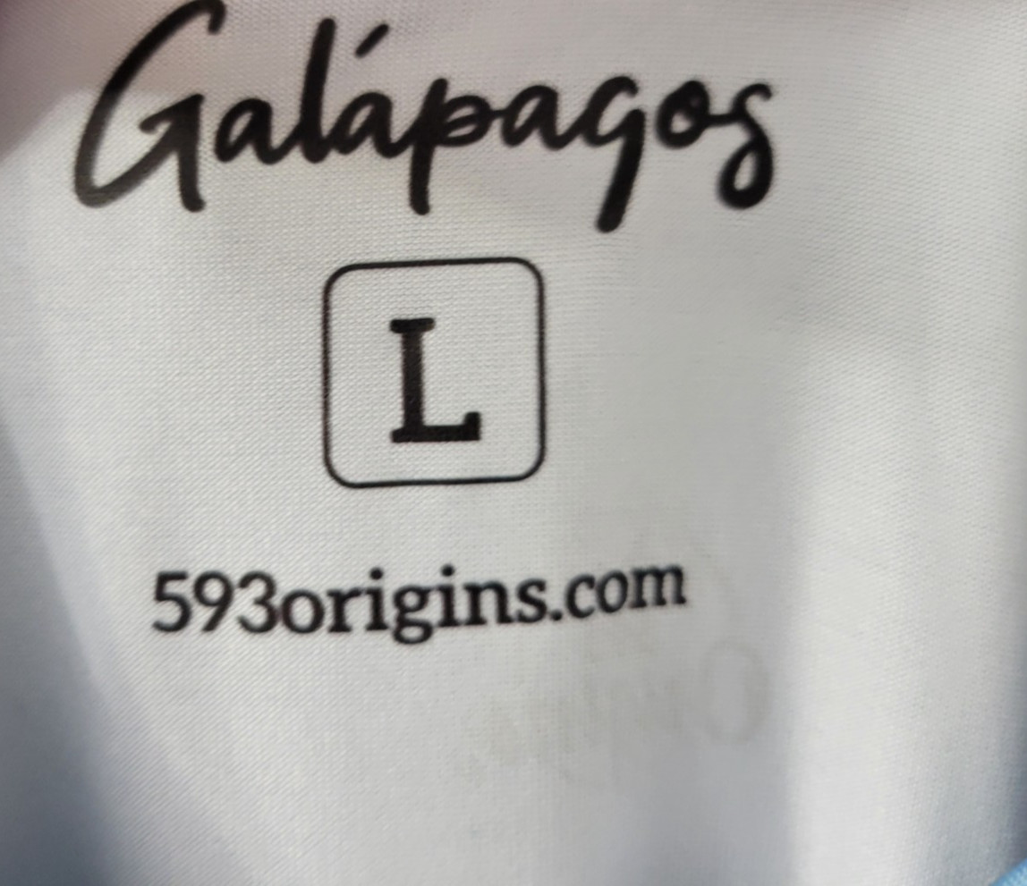Galapagos Rashguard Size Large by 593 Origins ECO Friendly Store, NEW with Tags