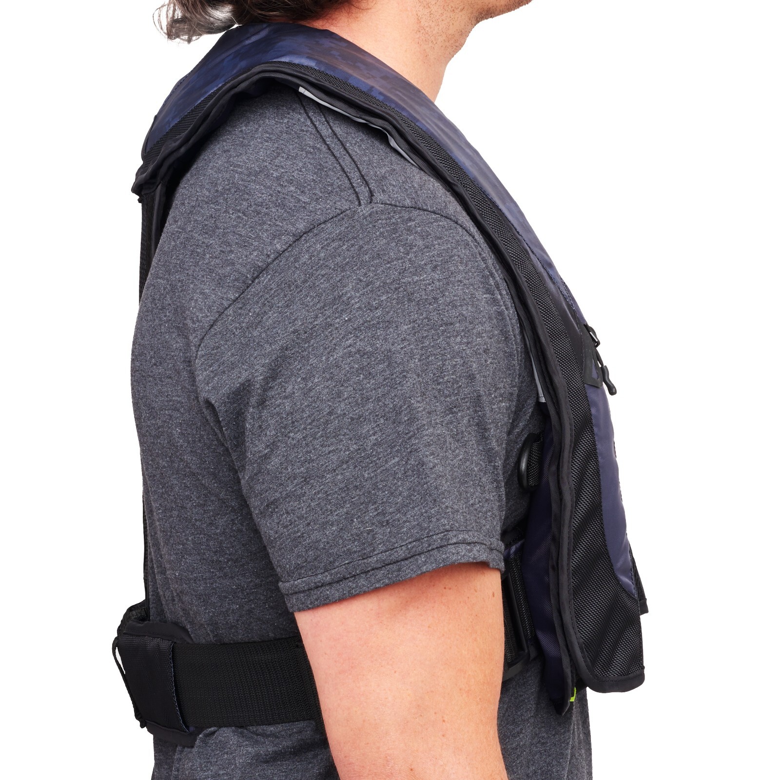 Bluestorm Atmos 40 Inflatable AUTOMATIC Life Jacket USCG Type 2 PFD, Apex Black
