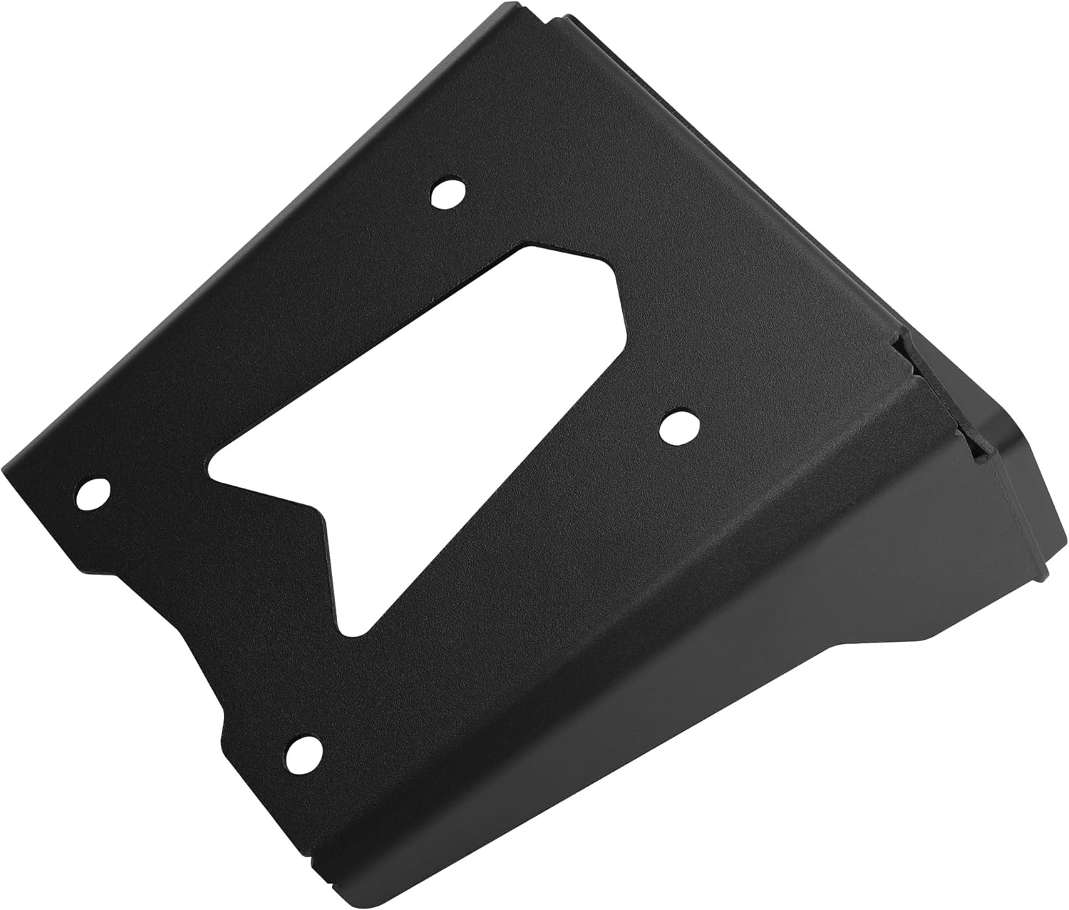 Universal Kayak Trolling Motor Mount Bracket Steel Transom Black