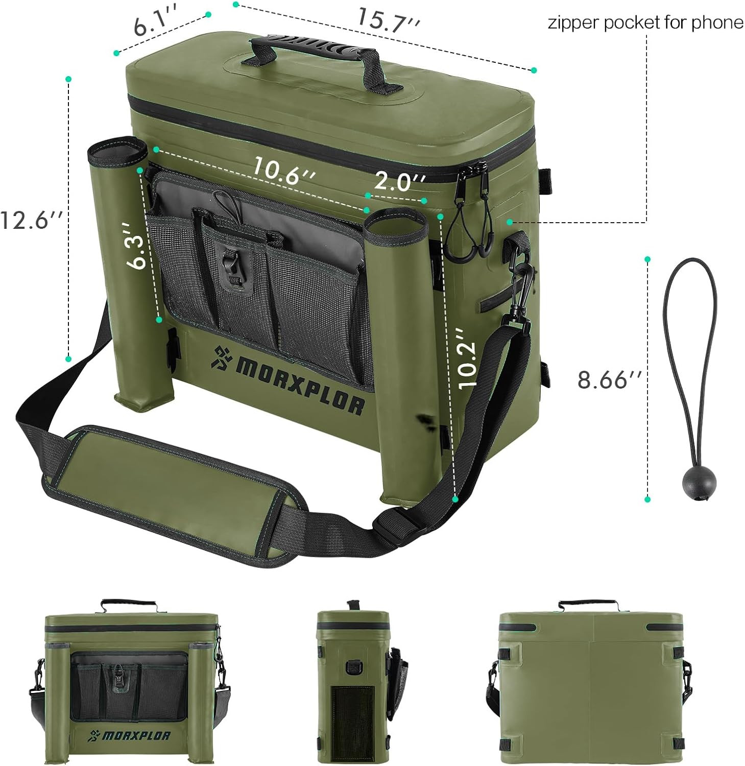 Kayak Cooler,Waterproof Kayak Seat Back Cooler for Kayaking,Kayak Accessories Co