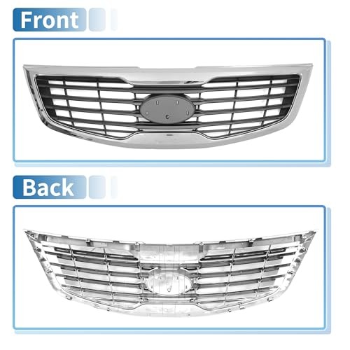 No.863503W000 Front Upper Hood Bumper Grille Grill for Kia Sportage 2012