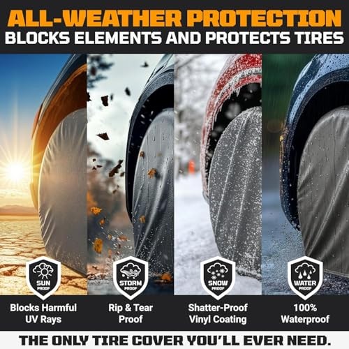 TIRESHIELD PRO XXX-Large – Fits Tire Diameters 39-42″ TIRESHIELD PRO 2 Pack