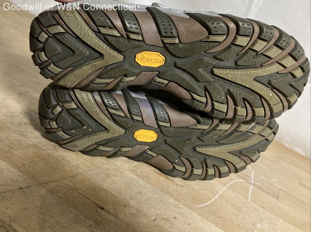 Merrell Waterpro Pandi Purple Grey Mary Jane Vibram Athletic Shoes Size 9