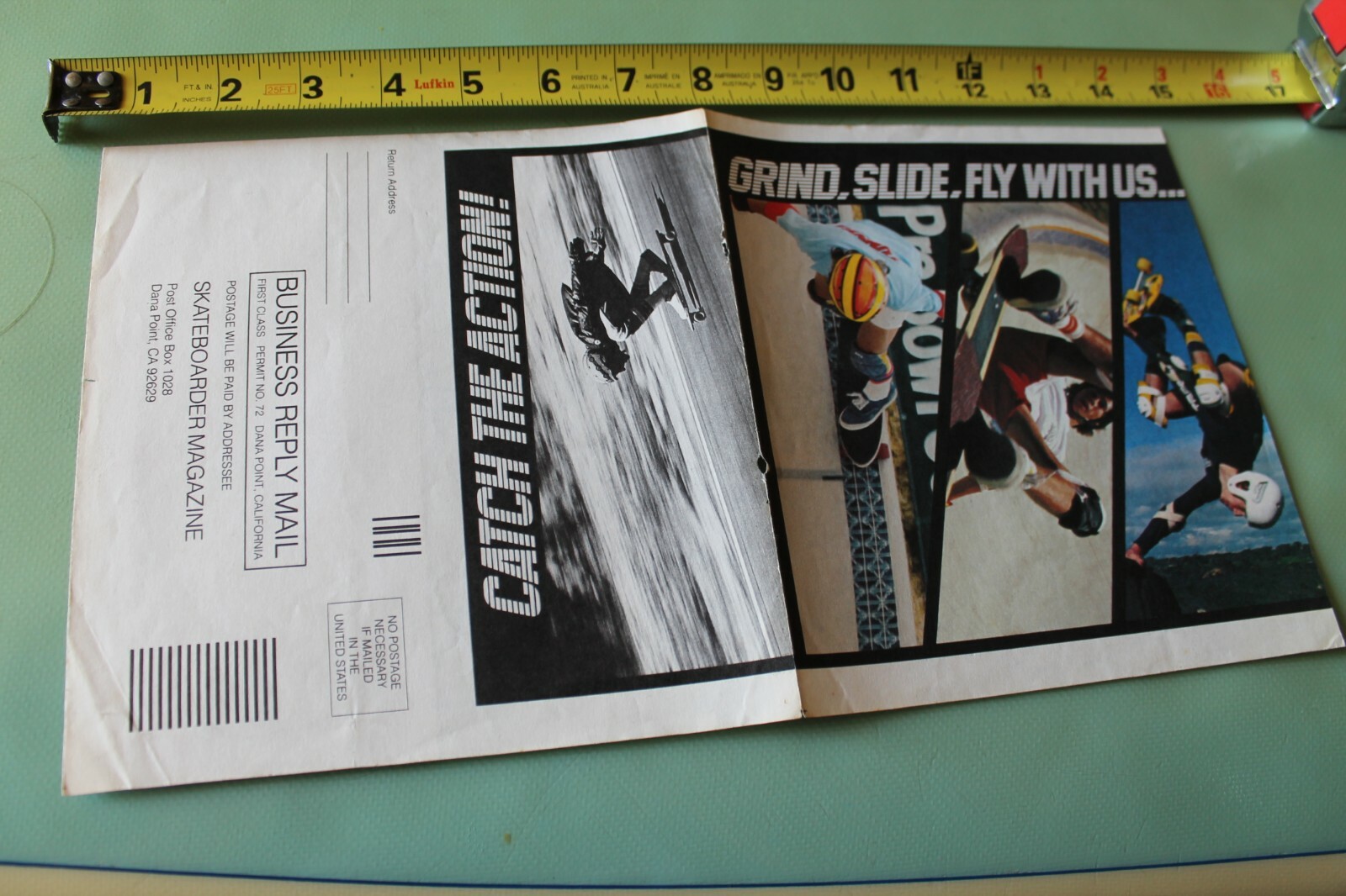 Skateboarder MAGAZINE Sims G&S Dogtown Order Form Vintage 70’s Magazine INSERT