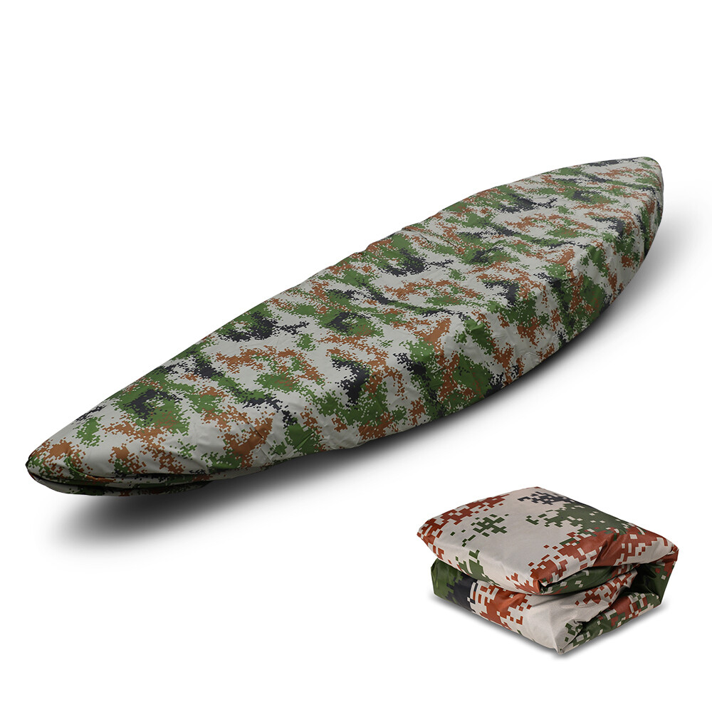 Waterproof Kayak Cover 6.8-14.8ft 210D Canoe Kayak Storage Cover Dust Shield