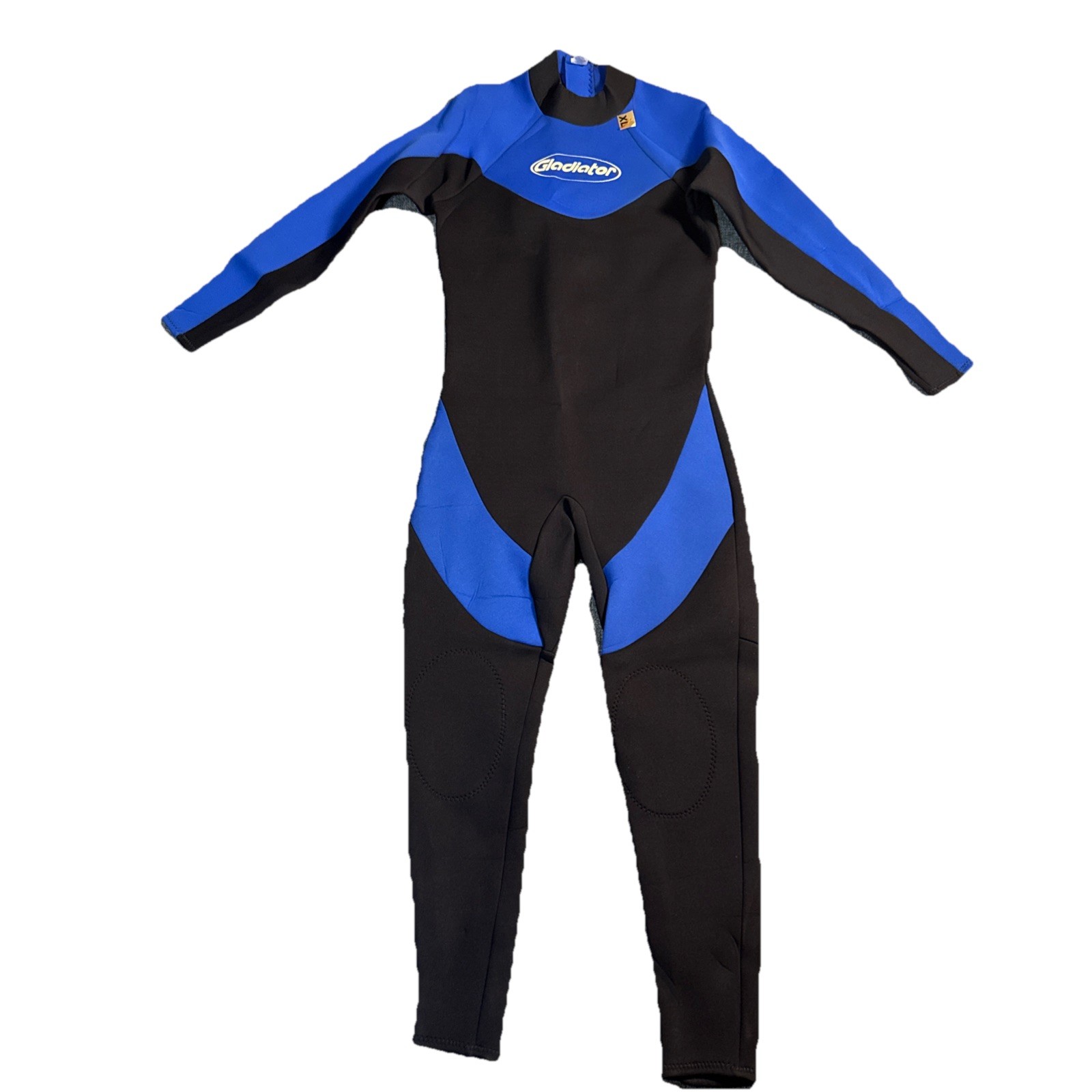 Gladiator Full Length Wetsuit XL Unisex Blue Black Pro Jet Paddle EUC