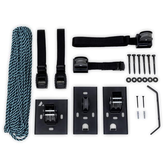 Elite Kayak Pulley System, 150 lbs Ceiling Hoist, Kayaks, Canoes, and Paddleboar