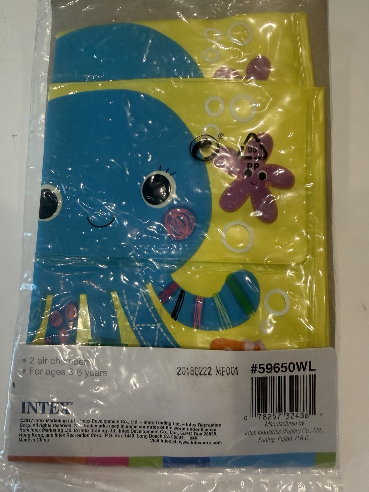 Intex Sea Buddy & Mermaid Arm Bands Swimming Pool Recommendation Age 3-6 Years