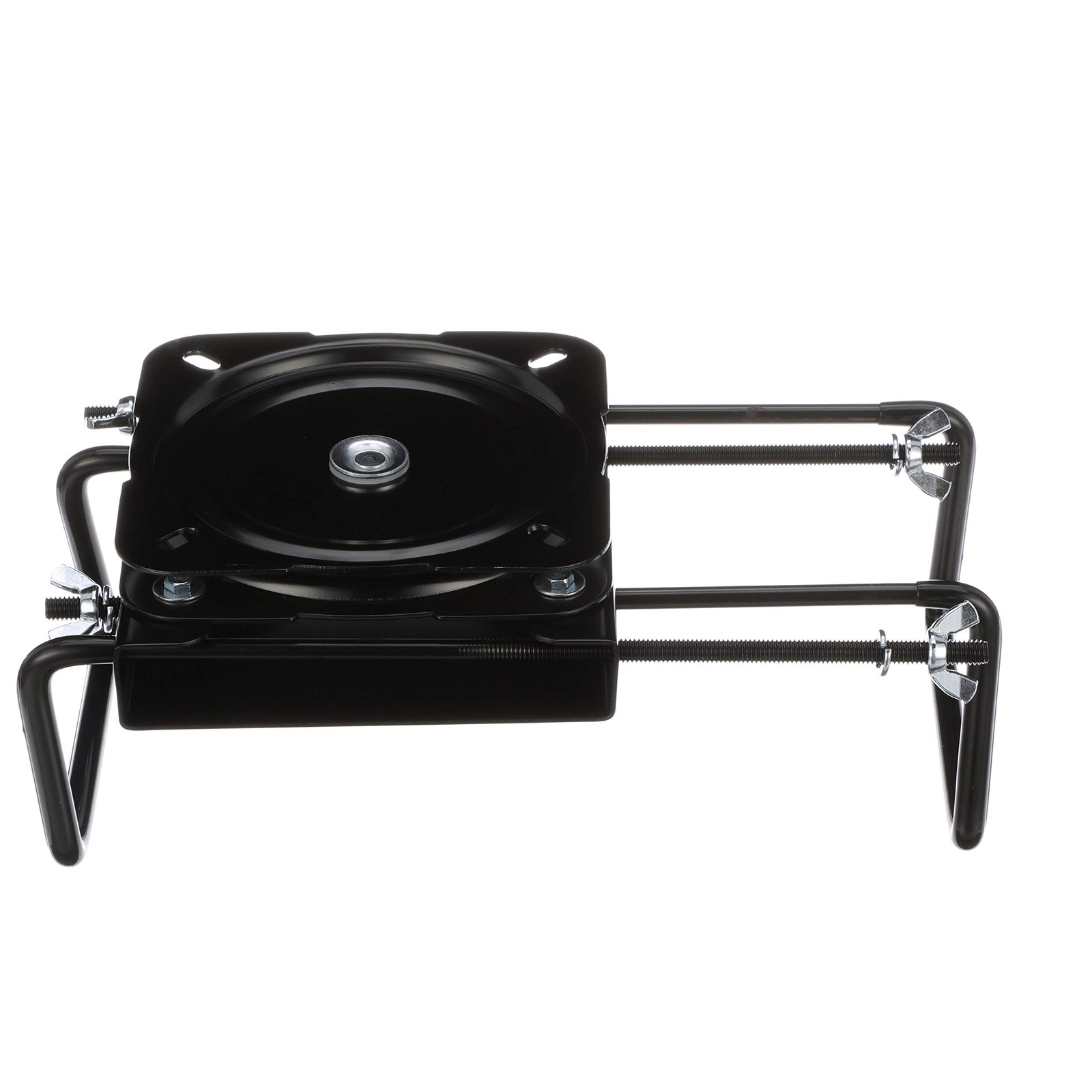 Attwood 15700-3 Seat Mount, Clamp-On With Swivel, Adjusts 7.5 – 18″, Black