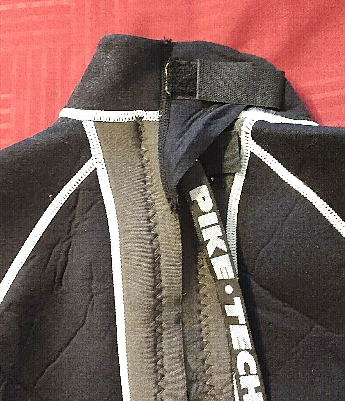 Wetsuit Shorty Pike Tech Hydro Sport 3/2 mm Medium Black Gray and White Medium