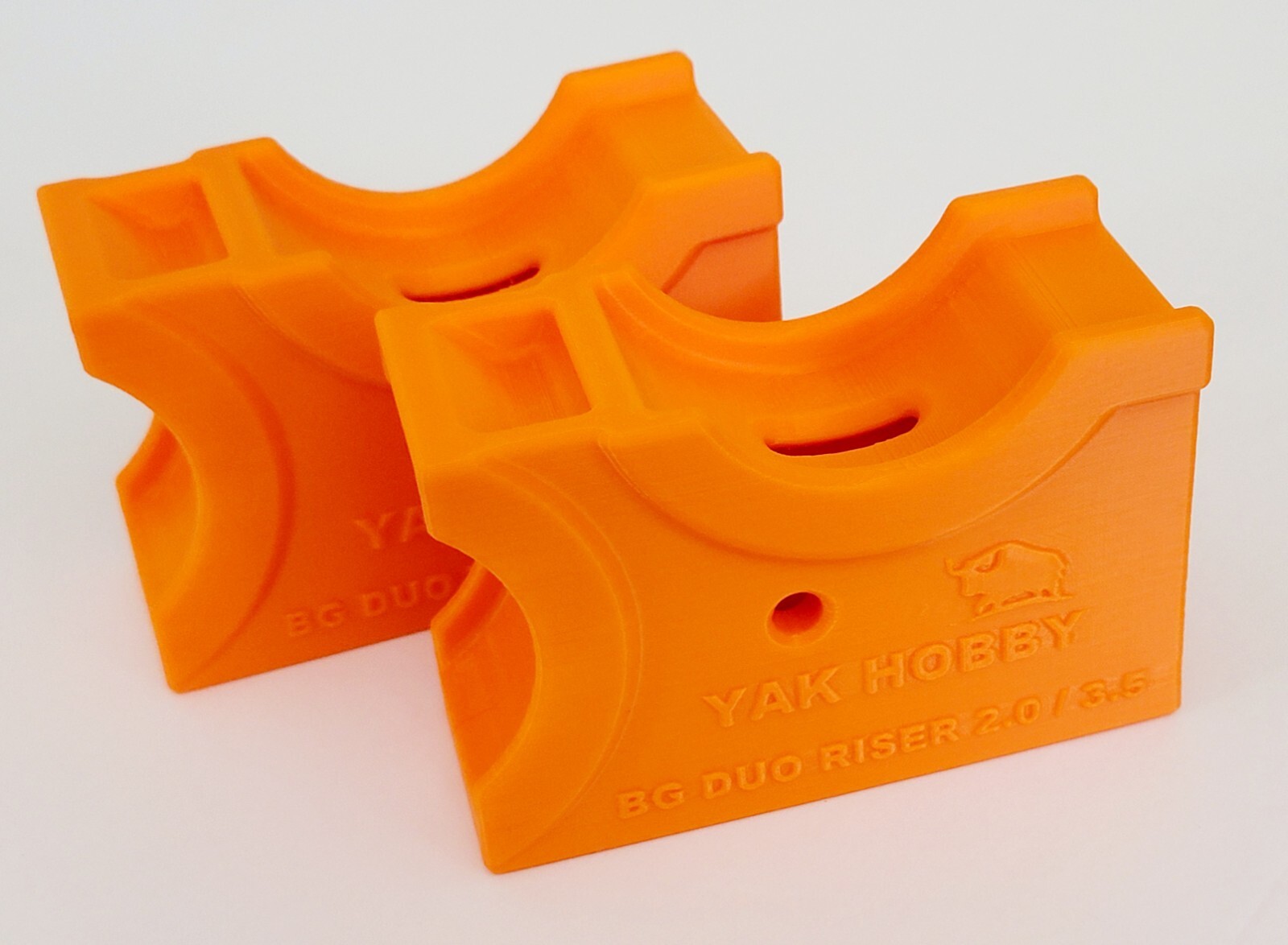 YAK Hobby Duo Flip 2′ /3.5″ Seat Risers Old Town Sportsman PDL Kayaks – Orange