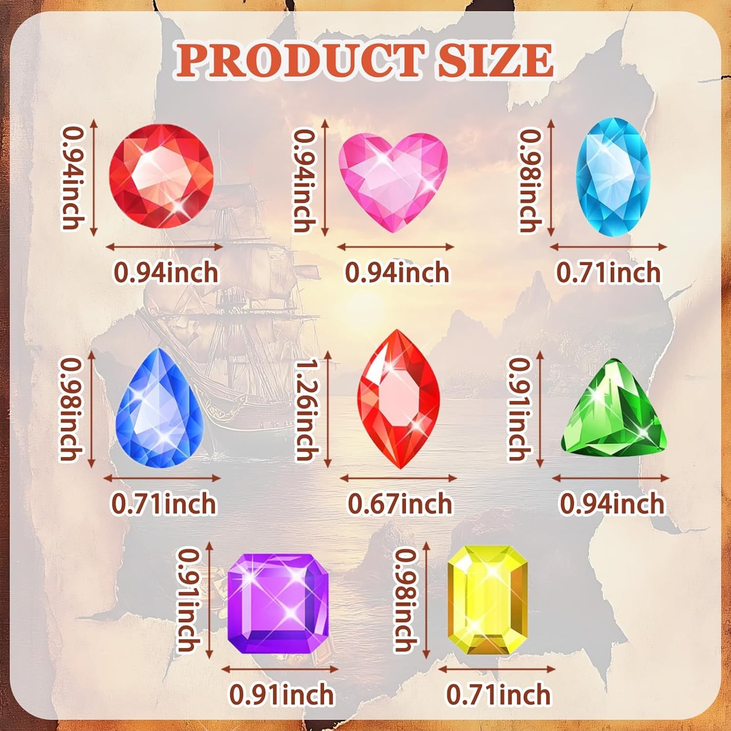 0.79-1.18 inch, Red Pink Blue Green Orange Yellow Purple White Dark Rose