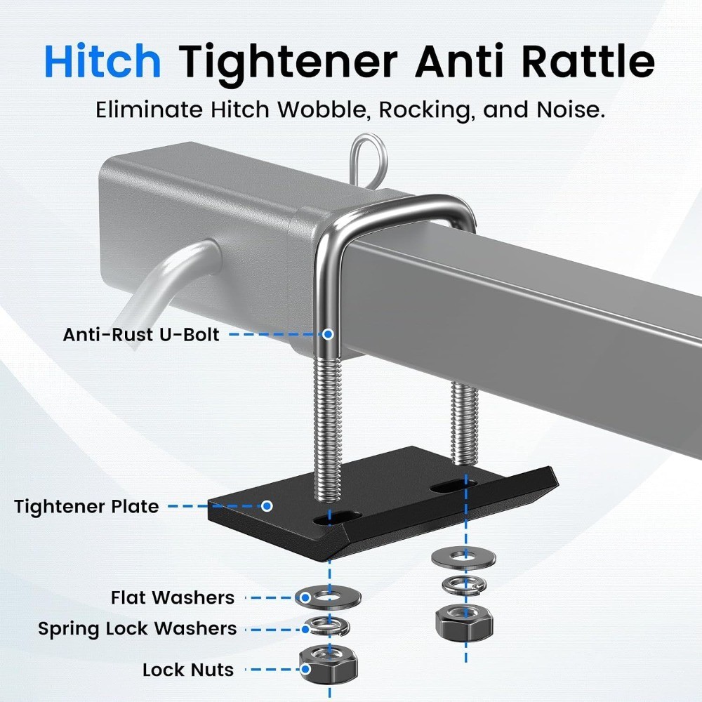 Pickup Truck Bed Extender Hitch Mount for Kayak Canoe Lumber Ladder Pipes Rack