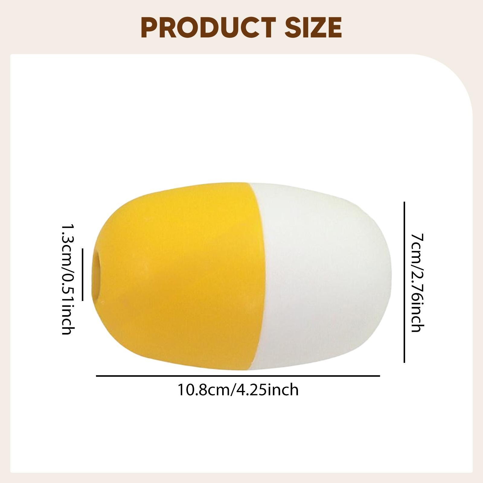 Pool Oval Secure Float Water Float 7cmx10.8cm