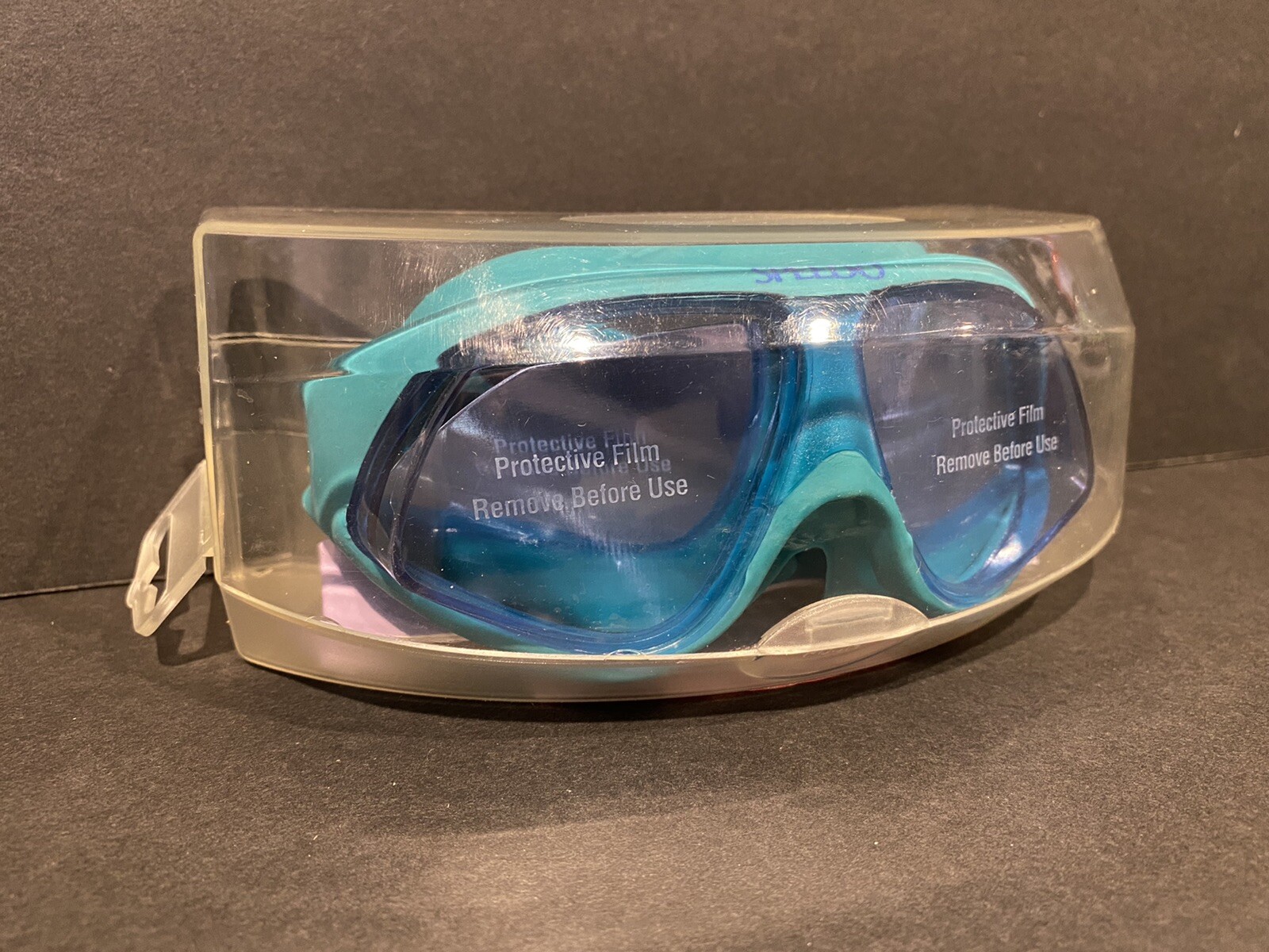 Speedo Jr. Mini Mask Kids Swim Mask Blue Sea 1996 BRAND NEW SEALED IN CASE!
