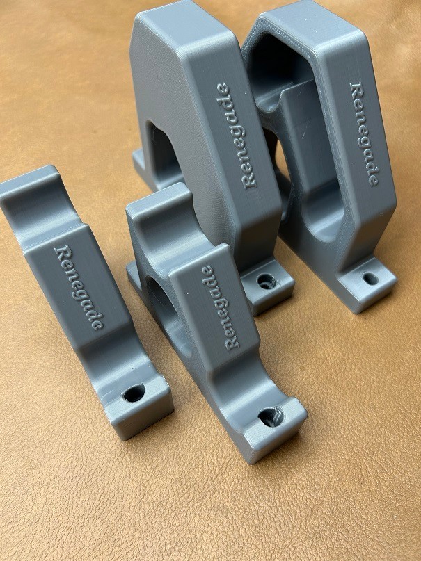 BKC and others with track rail mounting, 1 and 1/2″Mini Capped Kayak Seat Risers