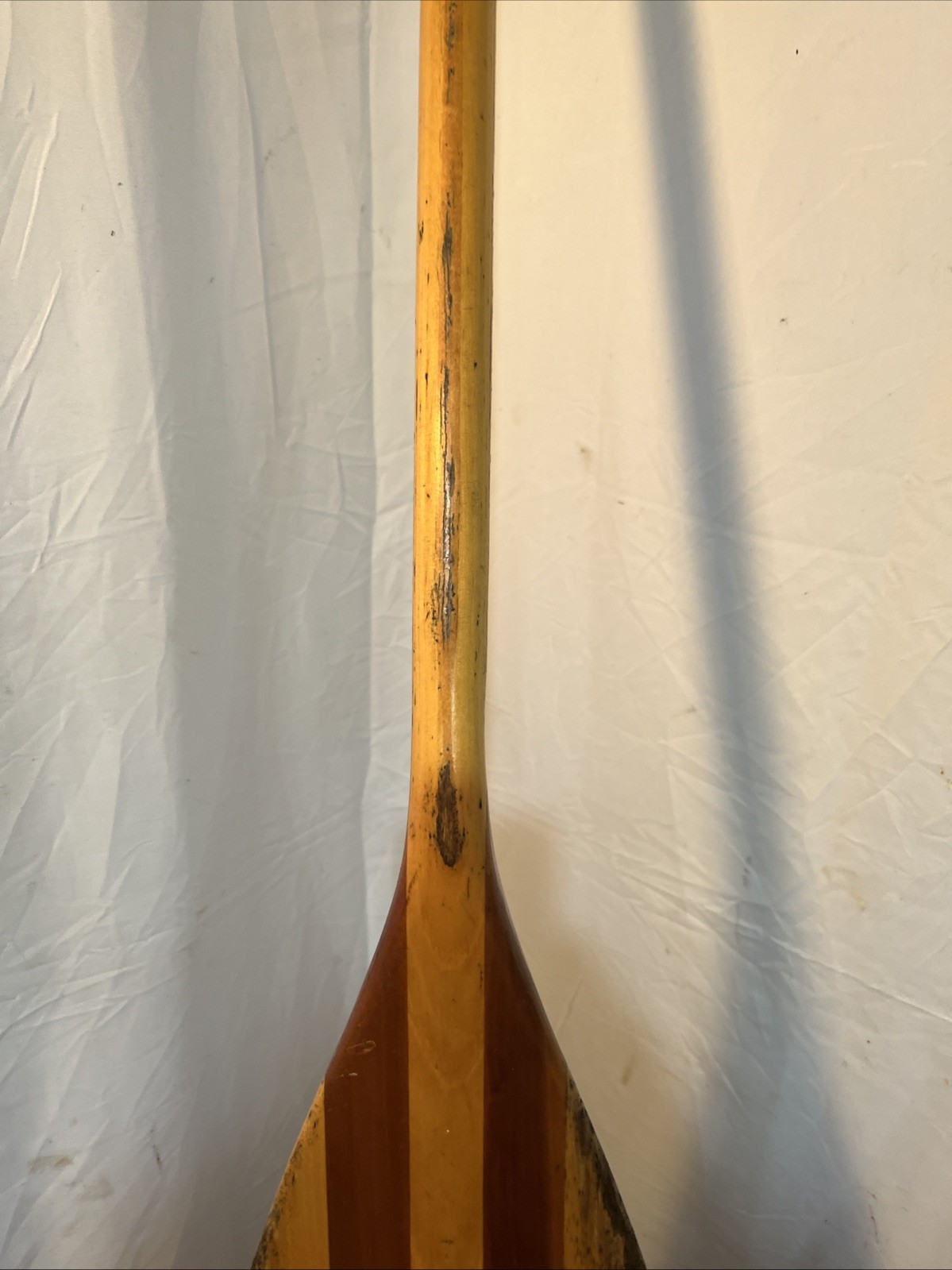 52” Voyageur Wood Canoe Paddle — Made In Canada — Good Condition Well Made