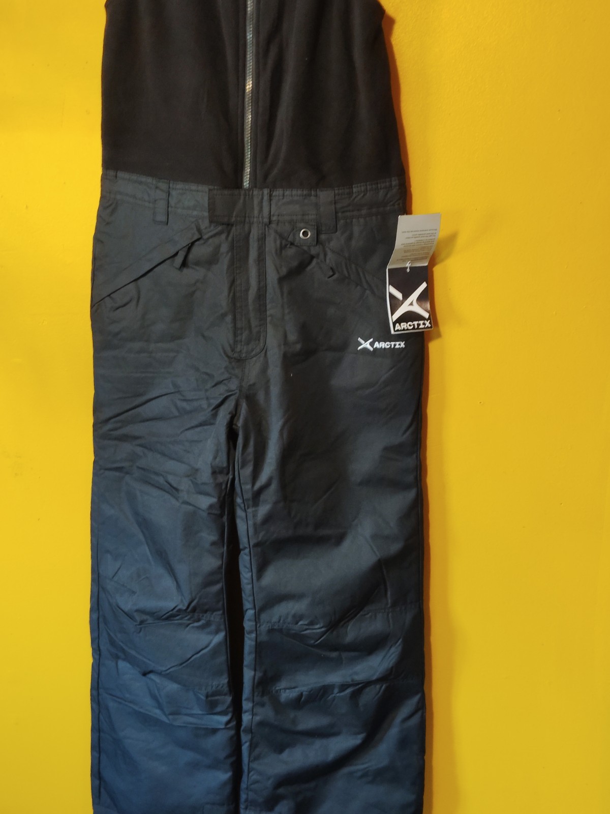 L(14/16)Arctix Black Overall Water Repellent Full Sleeveless Suit