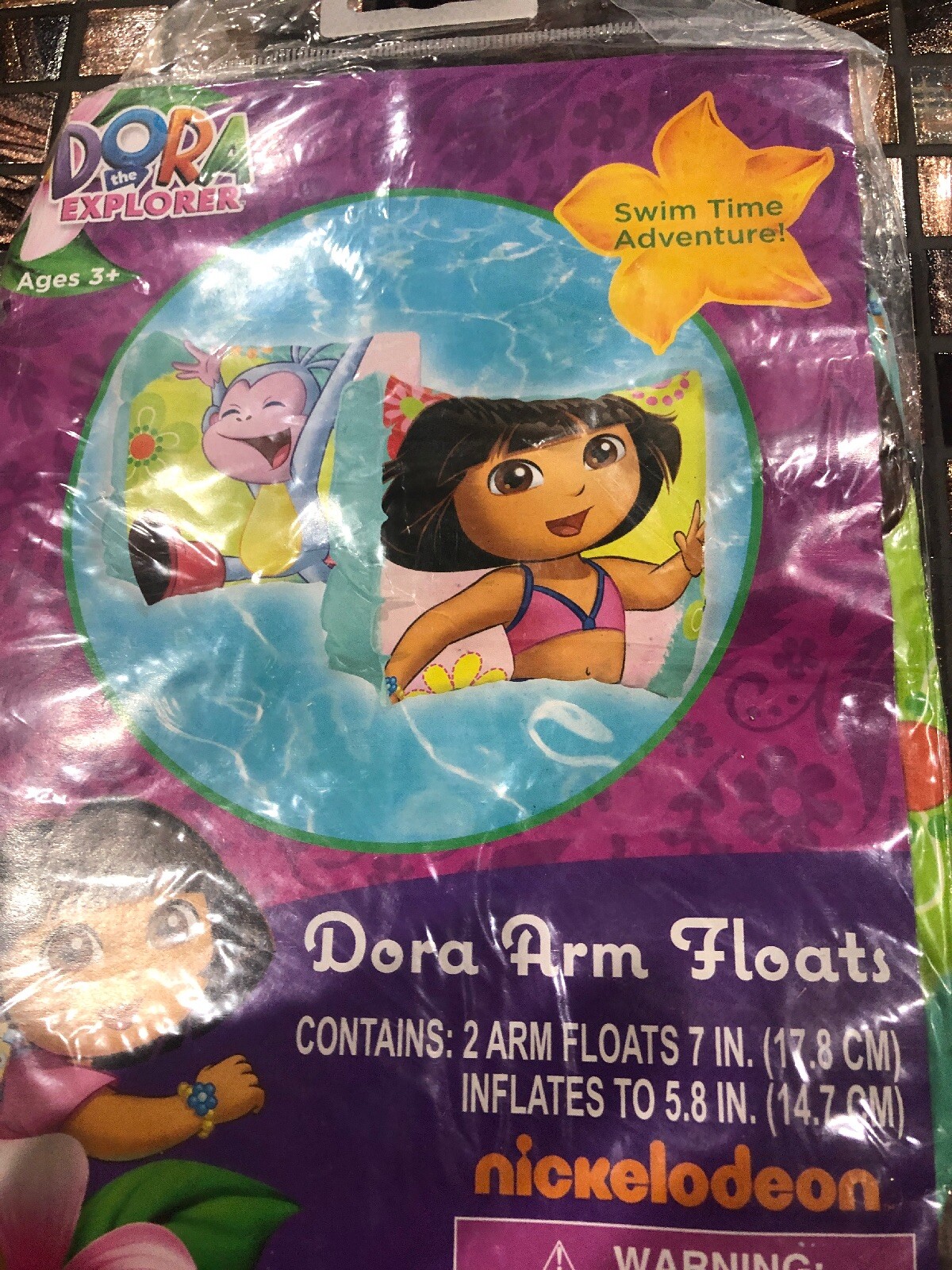 dora the explorer Beach Ball Swim Ring Arm Floats 3 Piece Swimming Set