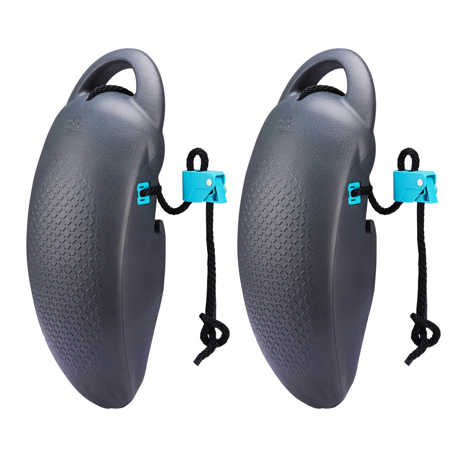 KEMIMOTO 2PCS Boat Bumpers Marine Docking Pontoon Fenders with Locking Grooves