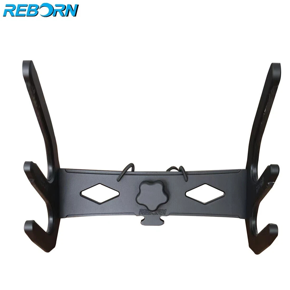 Reborn Launch Boat Tower Matte Black +Wake/Surf Rack +Mirror +Pro3 Tower Bimini