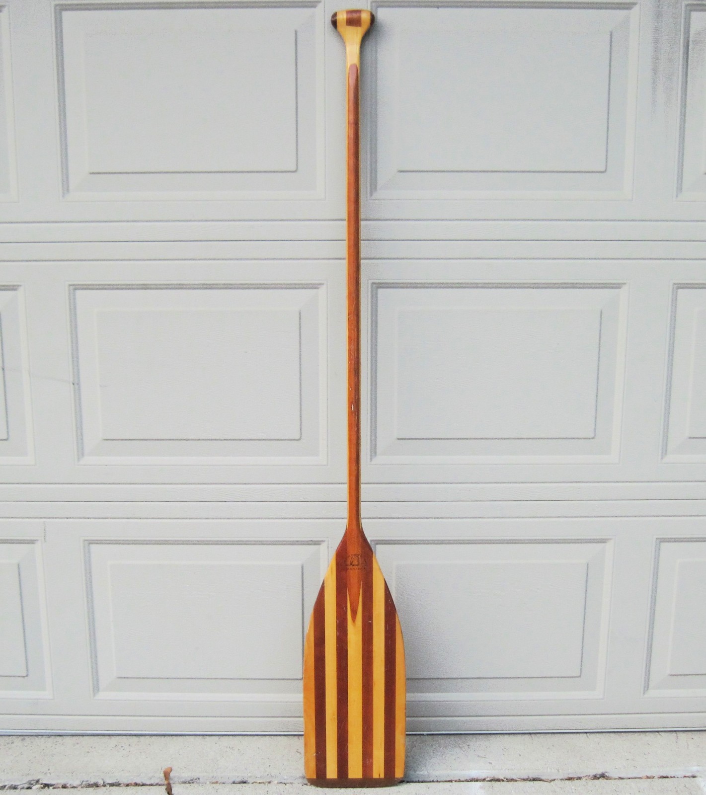 Vintage 60″ ! Grey Owl Wood Voyageur Beautiful Canoe Paddle Canada Used BWCA Euc