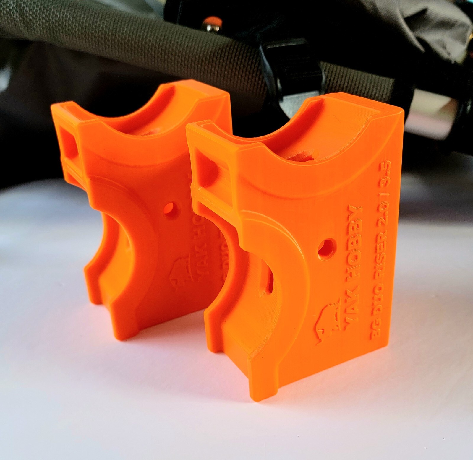 YAK Hobby Duo Flip 2′ /3.5″ Seat Risers Old Town Sportsman PDL Kayaks – Orange