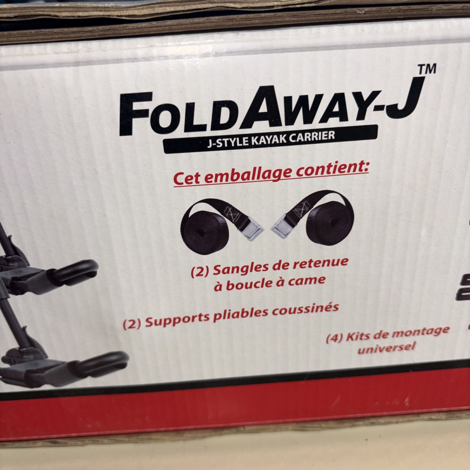 Malone Auto Racks FoldAway-J Kayak Rack MPG132 NIB