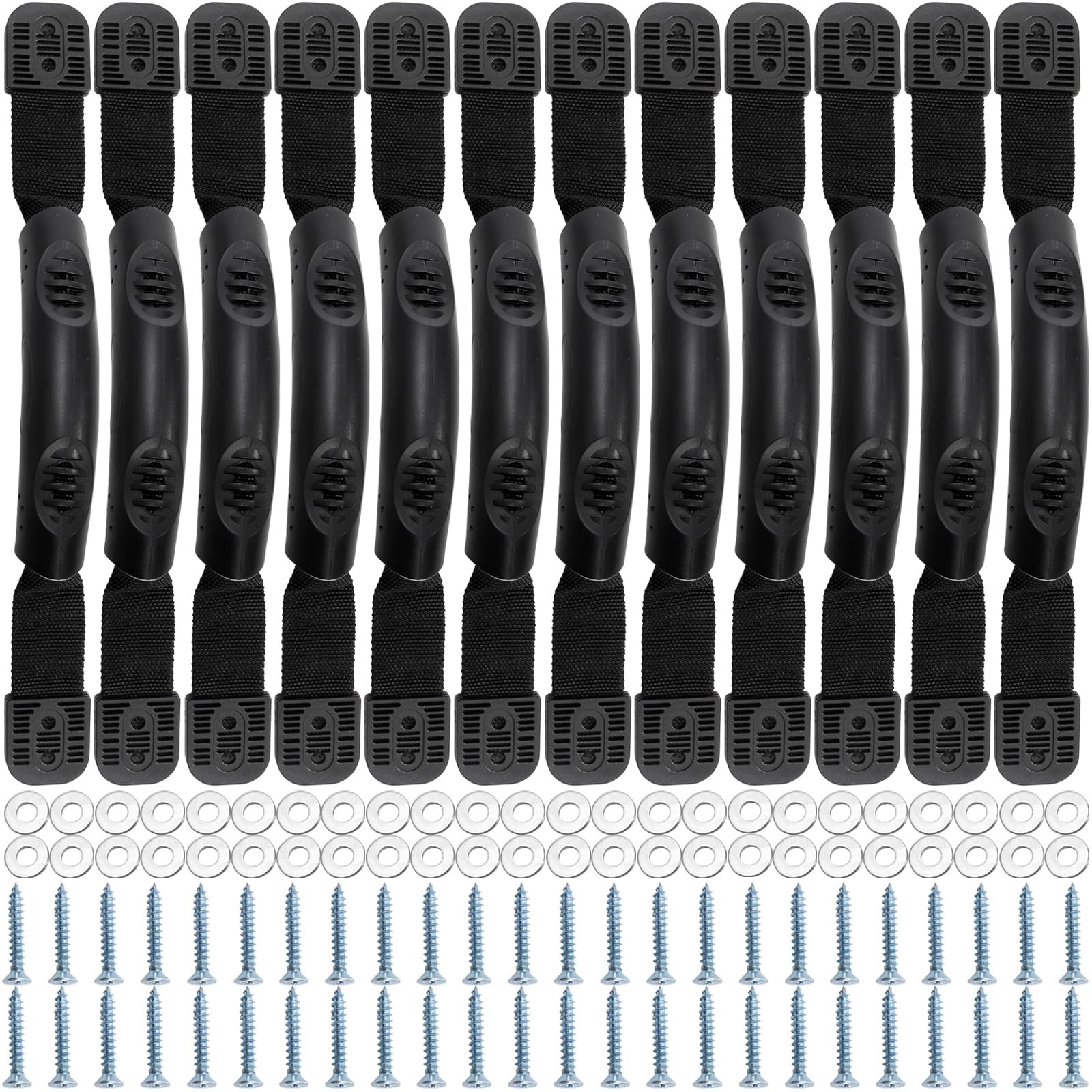 Elsjoy 12 Pack Kayak Carry Handles, Kayak Replacement Handles with Screws and…
