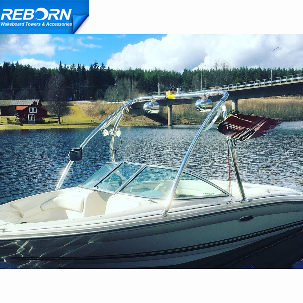 SALE! Reborn Elevate Wakeboard Tower Shining Polished | 5 Years Warranty