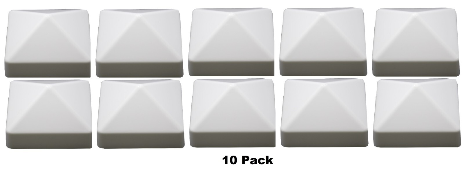 6×6 (5-7/8″ x 5-7/8″) Square Pyramid Style Cap Boat Dock Pylon Piling Cap Cover