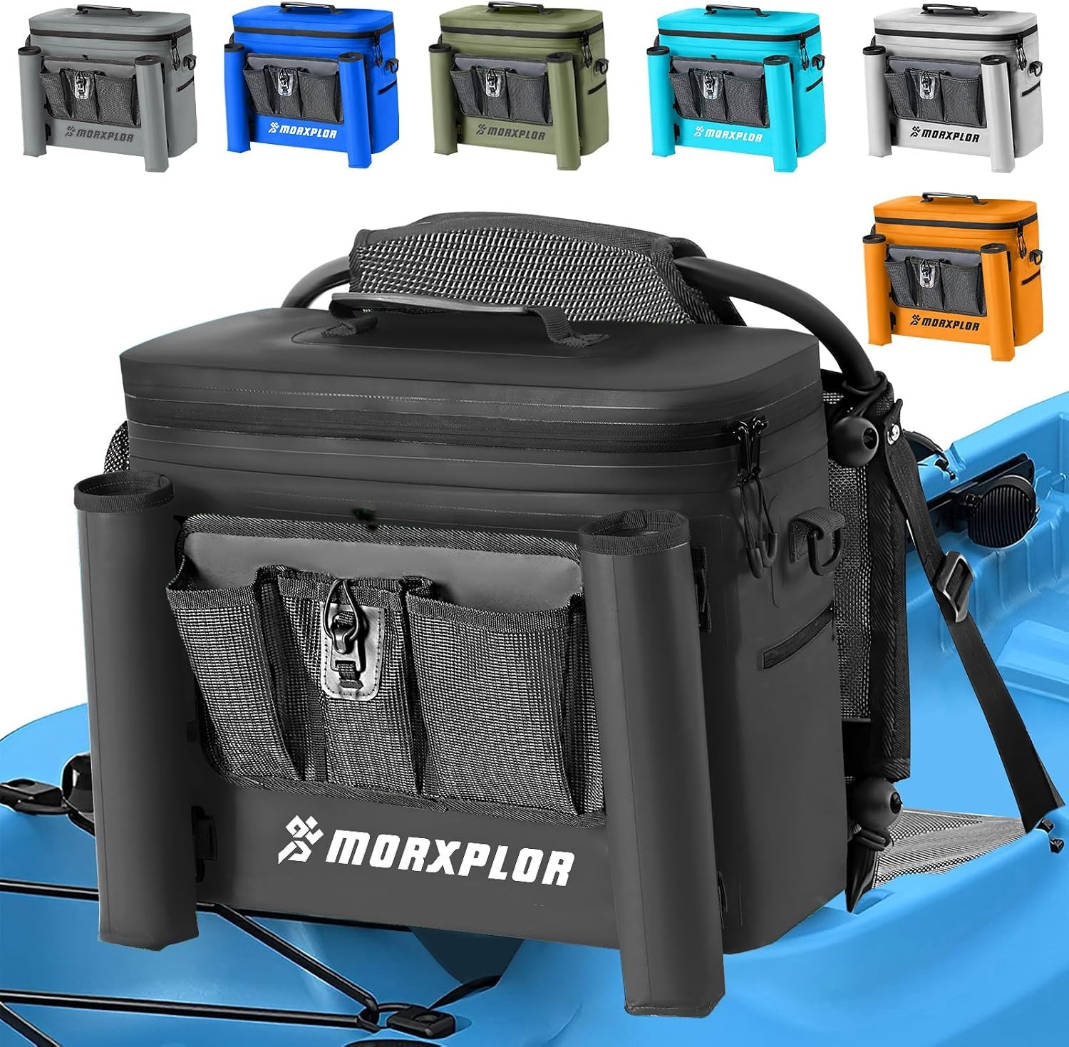 Kayak Cooler,Waterproof Kayak Seat Back Cooler Kayaking,Kayak Accessories Cooler