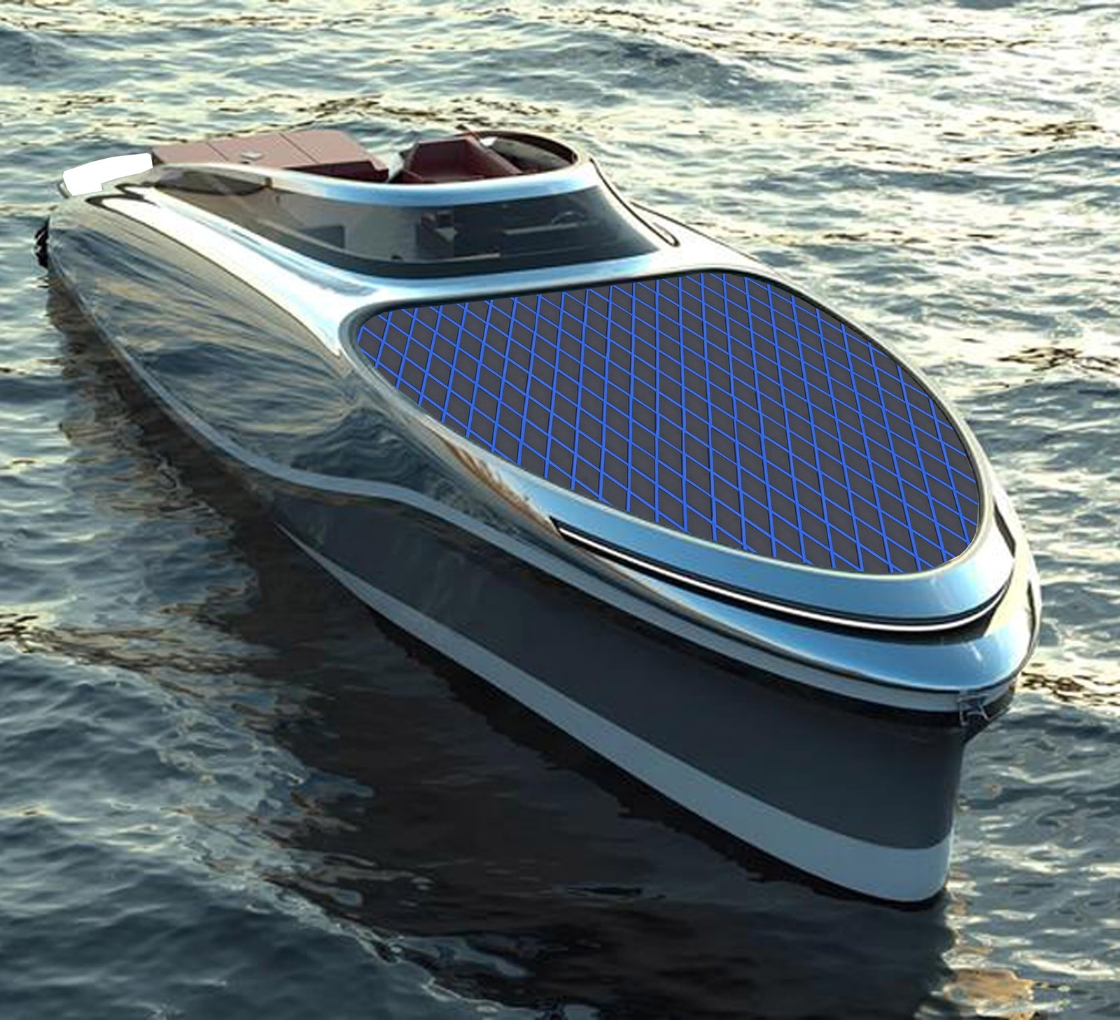 Lss Laidi Boat Flooring Eva Foam Decking Marine Non-Slip Self-Adhesive Flooring
