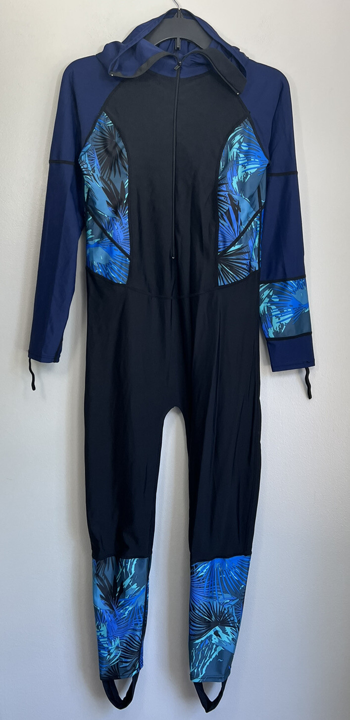 Women Full Body Rash Guard 1 Piece Swimsuit Snorkeling Surfing UV Protection XXL
