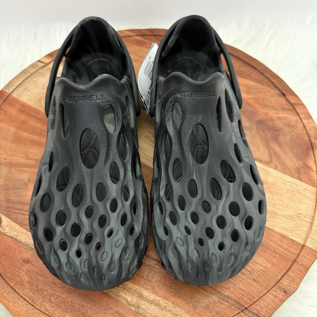 Merrell Hydro Moc Black Marble Womens 9 Water Shoes J19992 BLOOM EVA Slip On