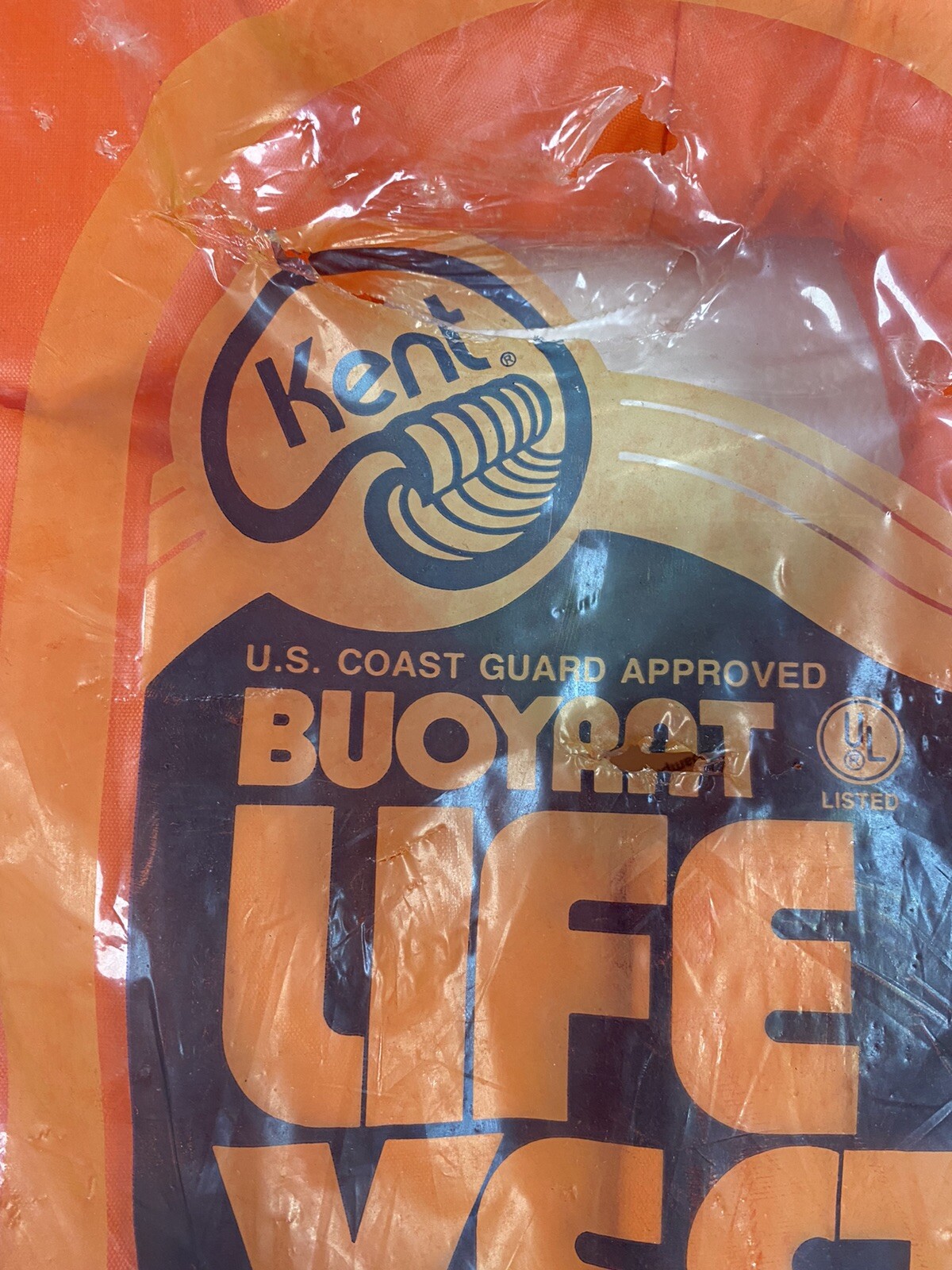 NIP Kent Bouyant Life Vest – Type II PFD Adult Over 90 lbs.