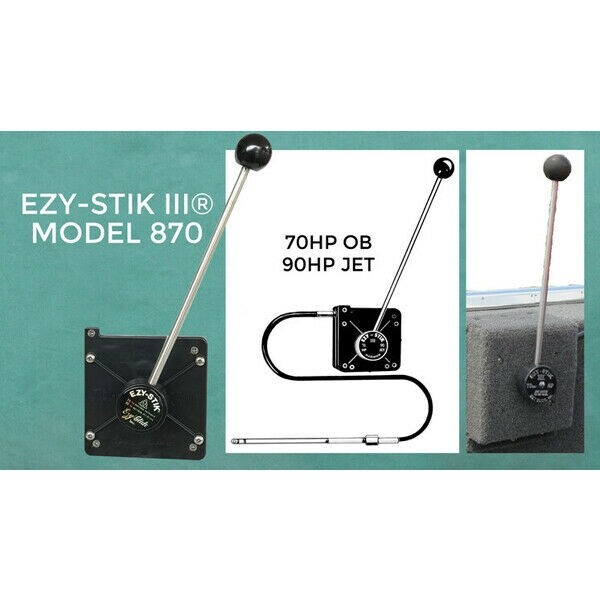 EZY-Glide EZY-Stik II Model 870 12′ Mechanical Steering Kit 870-1200