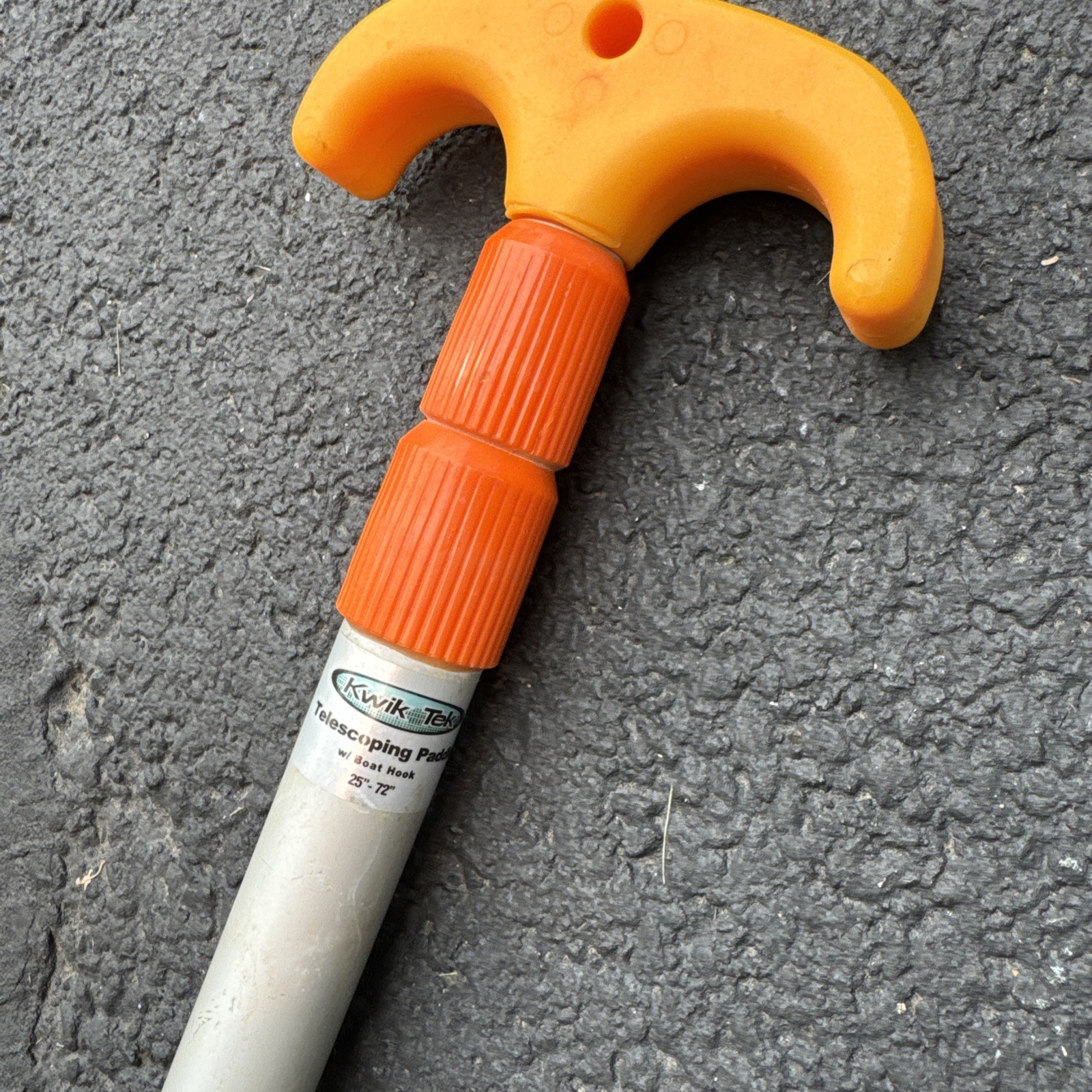 Kwik Tek Jet Ski PWC Waverunner Boat Telescoping Paddle Emergency Orange