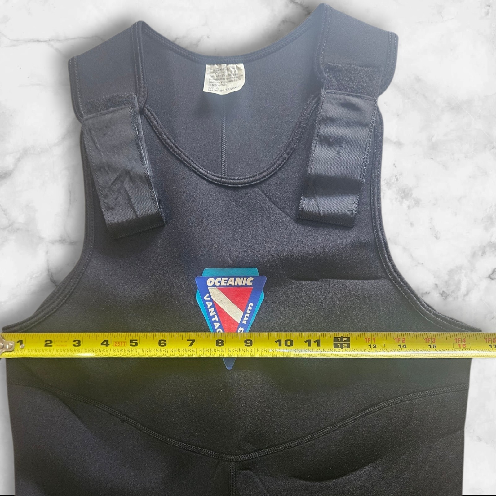 Oceanic Vantage 3mm 2 Piece Wetsuit Set Mens L Full Suit Shorty VTG