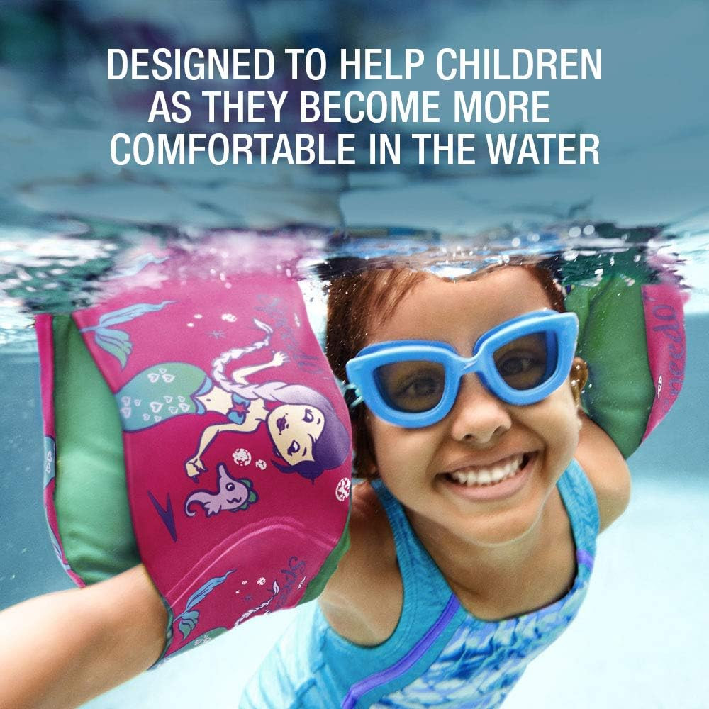 Unisex-Child Swim Arm Bands Begin to Swim