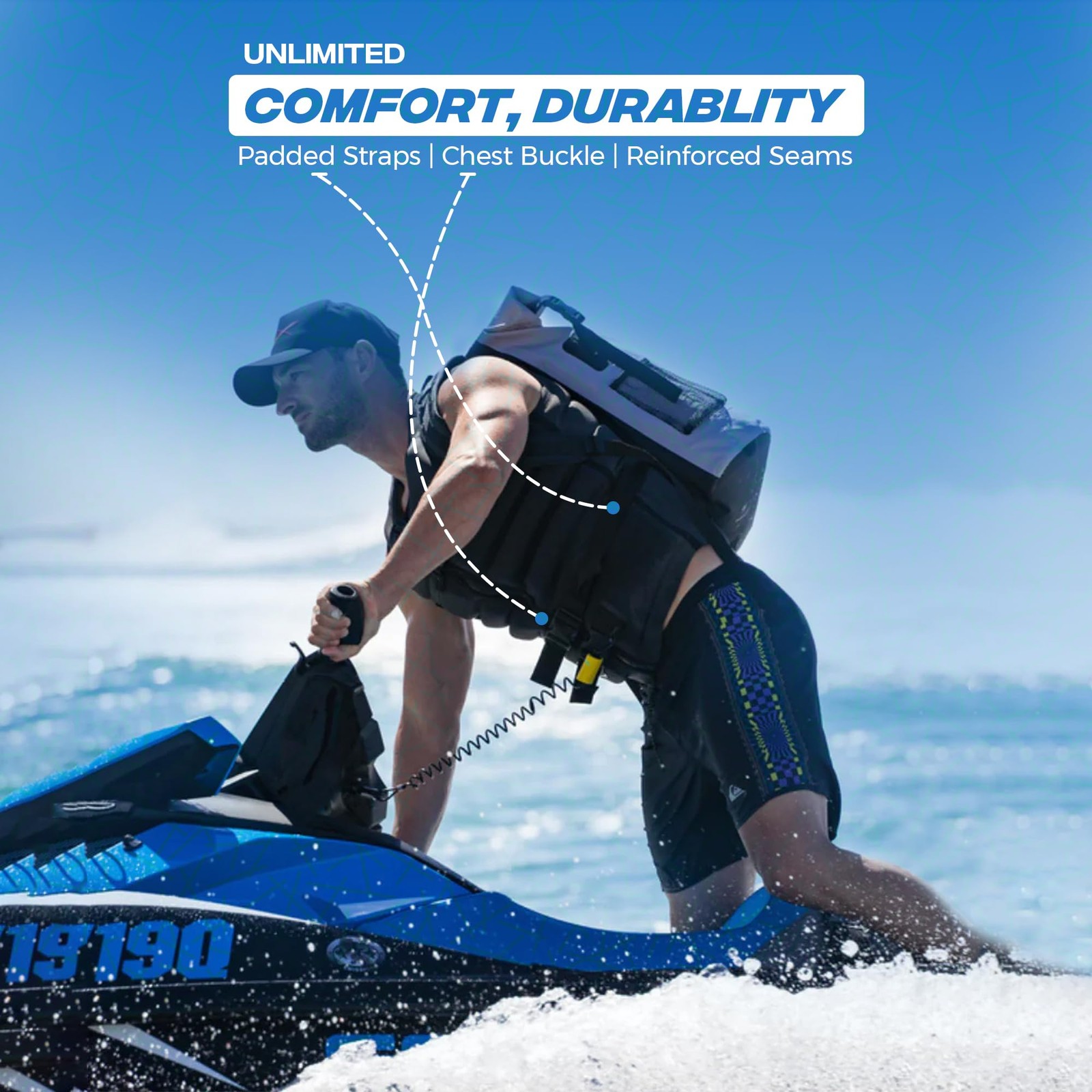 Best 35L Waterproof Backpack Cooler Insulated dry bag – Leak Proof Floating Soft