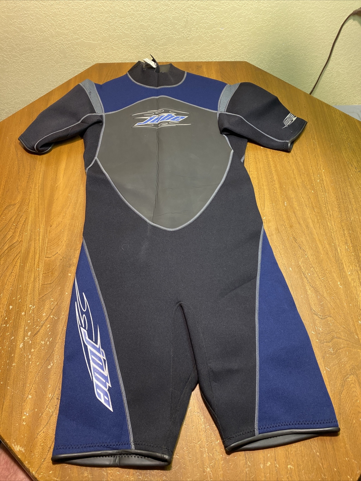 JOBE SPORTS Men Blue Gray Shorty Power Stretch Wetsuit New With Tags