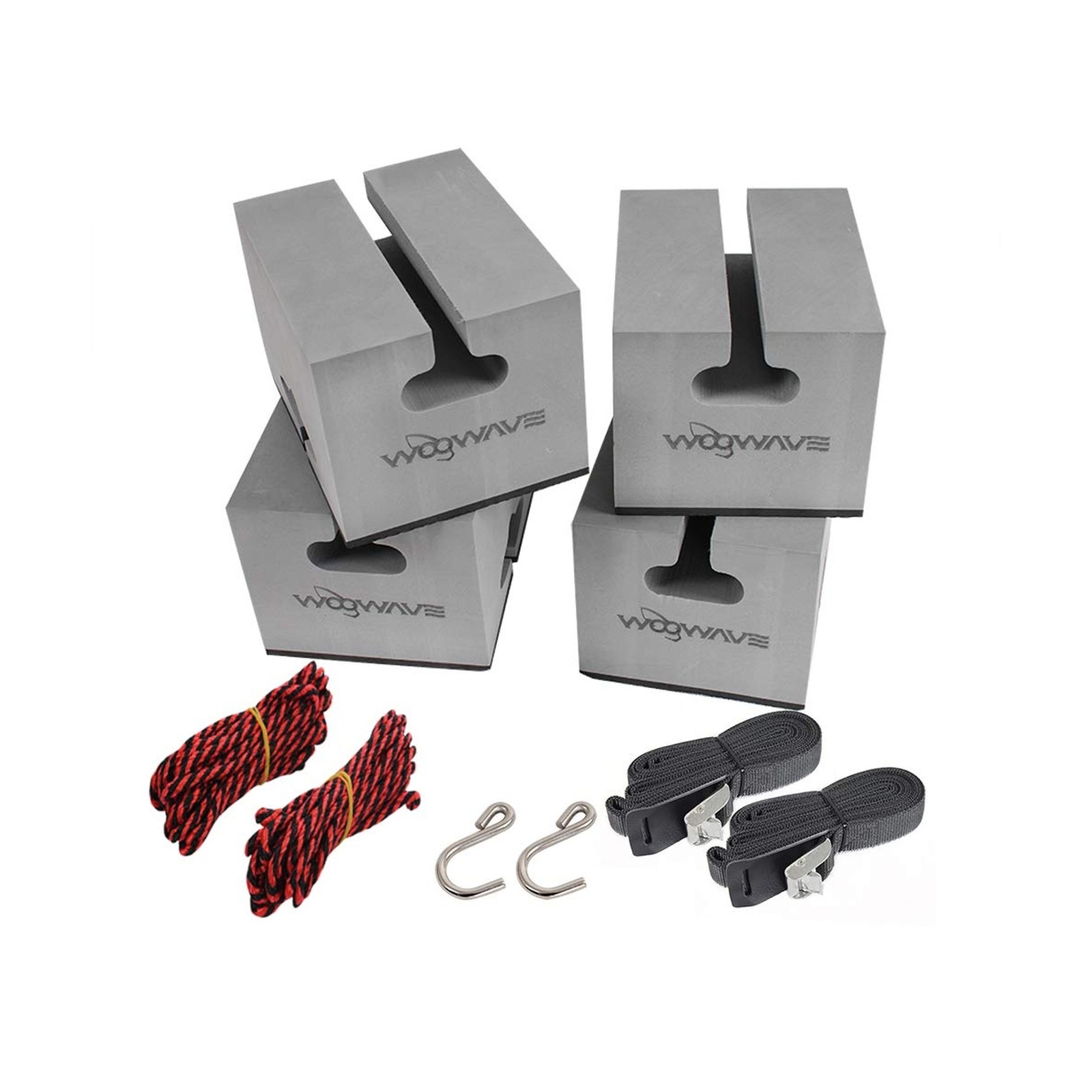 WOOWAVE Canoe Carrier Deluxe Carrier Kit Universal Soft Standard Foam Block f…