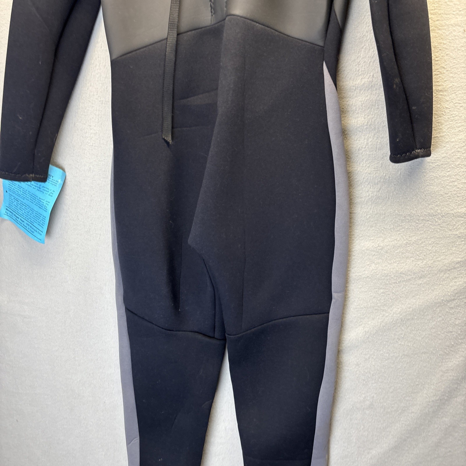 Ocean TEC Pro COMP 3/2 Men’s Sizel L Black/Gray Full Wetsuit Back Zip Up