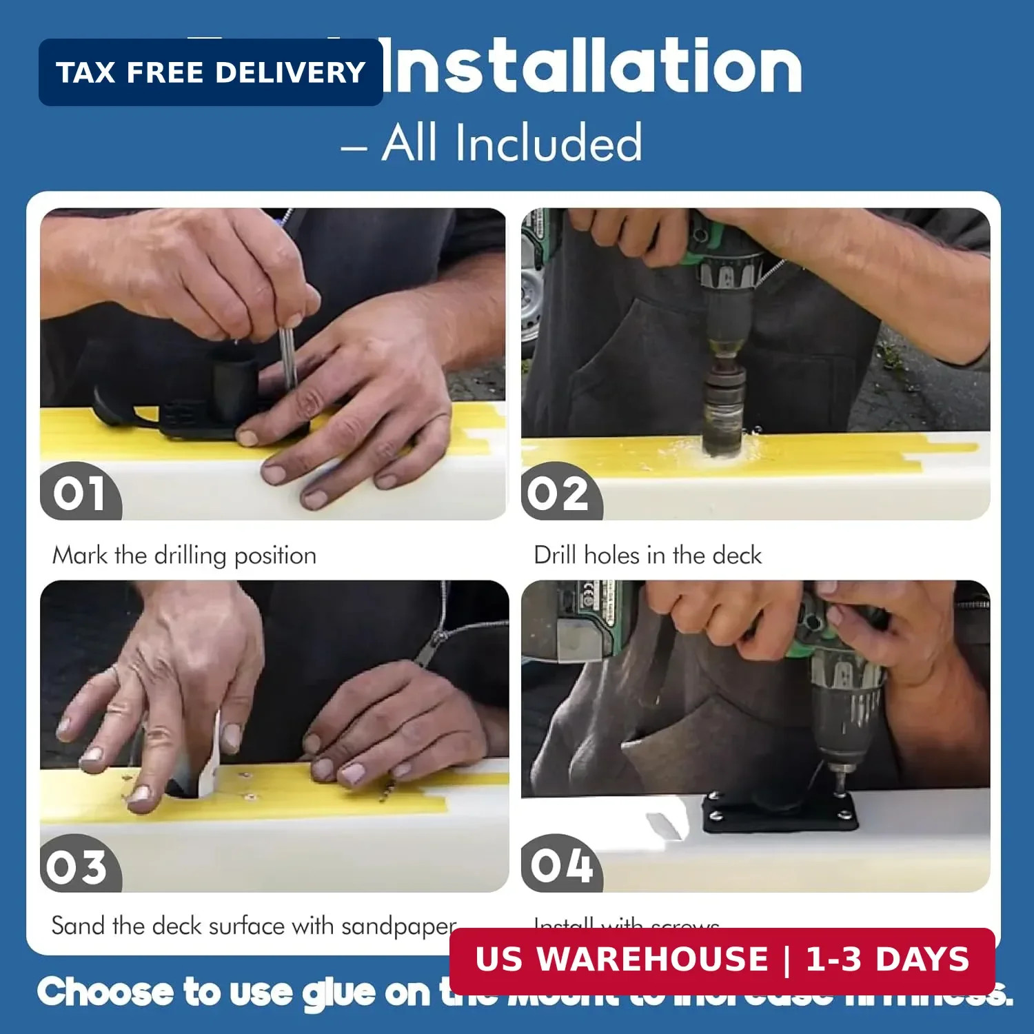 Kayak Anchor Lock System Durable Easy-to-Use Anchor Lock for Small Boats and Kay