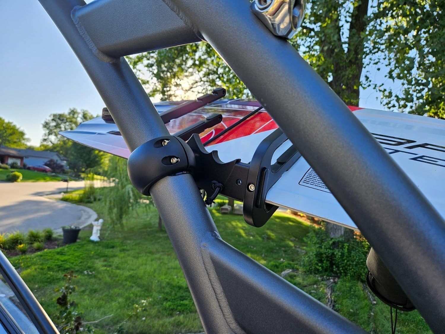 SurfWing™ Wakeboard/Surf Combo Tower Rack, Dual-Slot, Boat Tower Mount