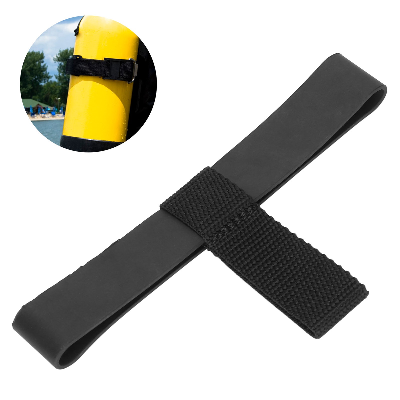 Scuba Diving Stage Tank Bottle Hose Retainer Band Anti Slip Diving Cylinder